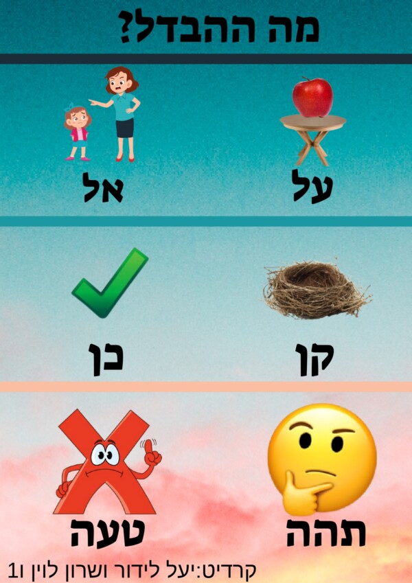 מה ההבדל
