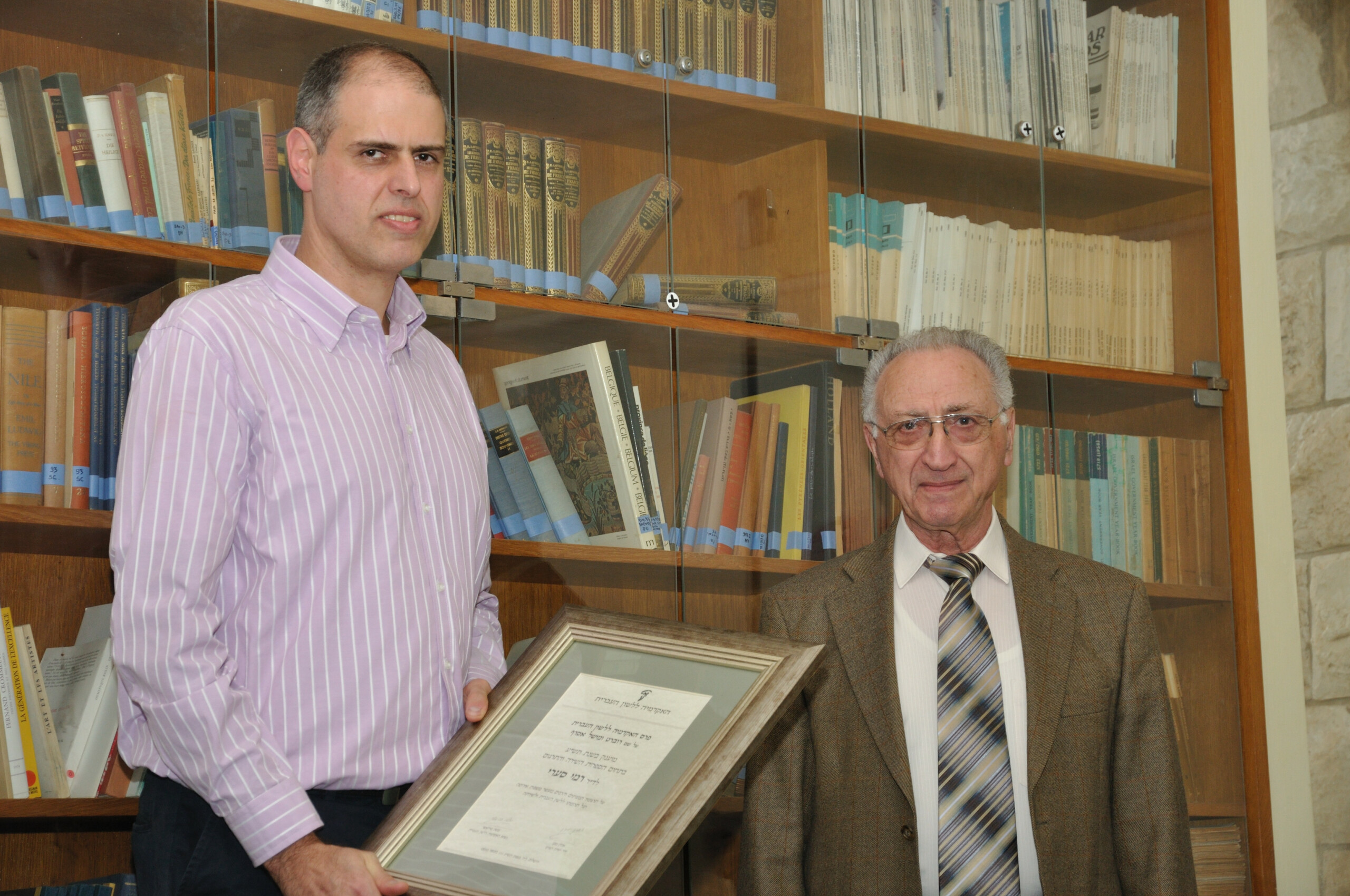 המשורר והמתרגם ד"ר רמי סערי – חתן הפרס לשנת תש"ע
