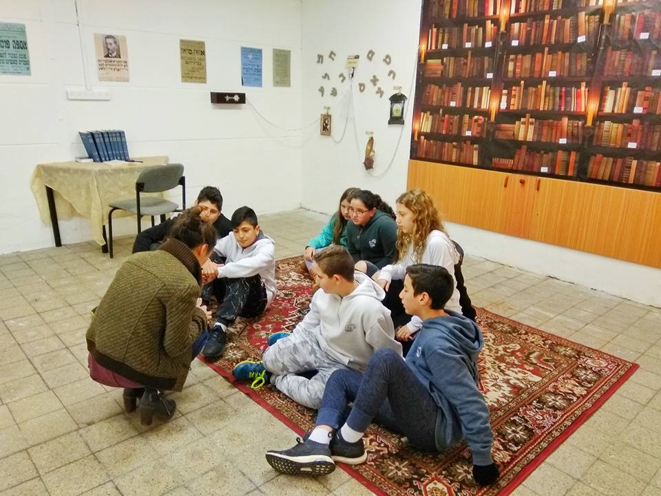 חדר בריחה בפסיבלשון לציון יום העברית תש"ף, כפר הנוער ויצו ניר העמק