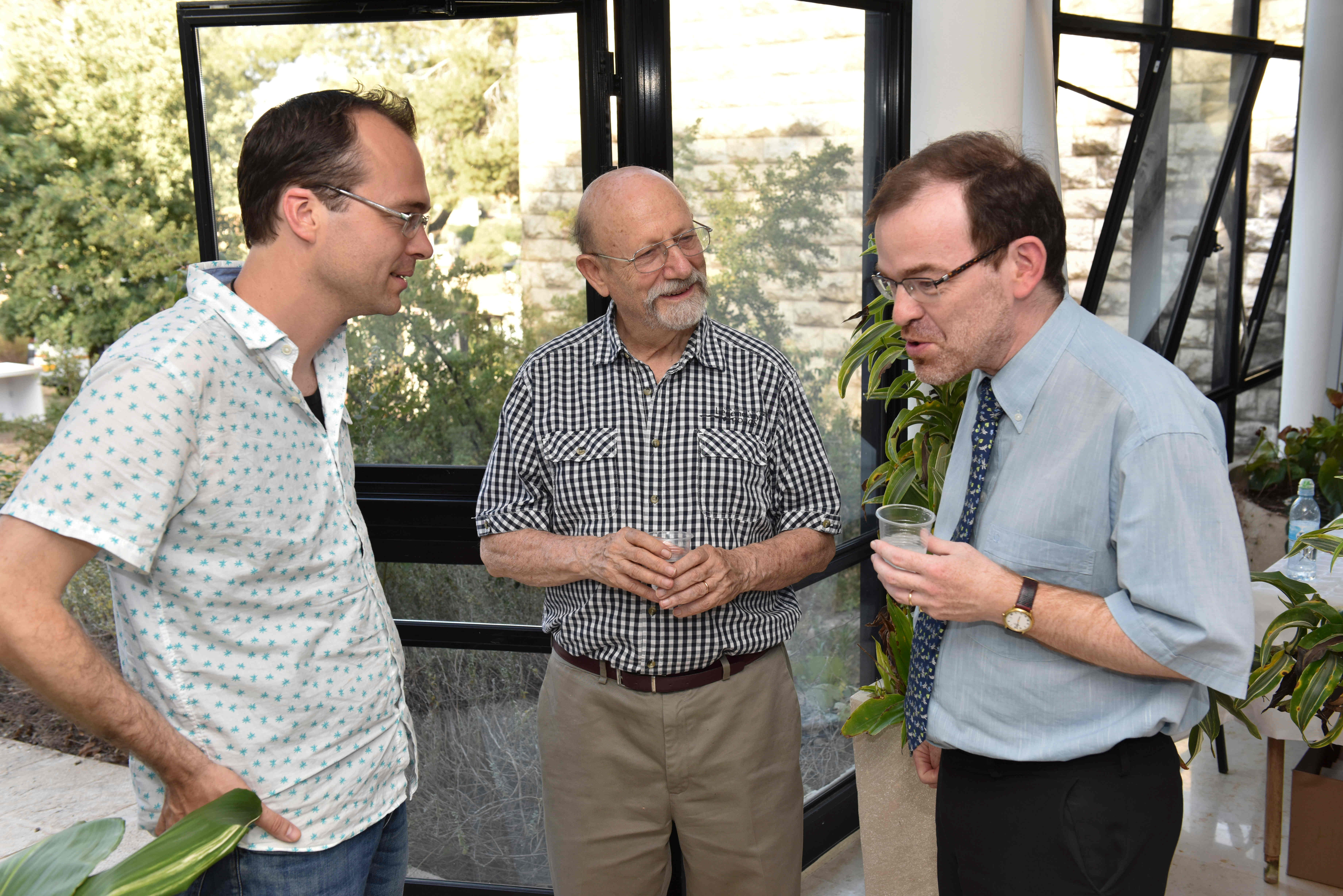 פרופ' פייר ון־הקה, פרופ' עמנואל טוב, אריין בקר