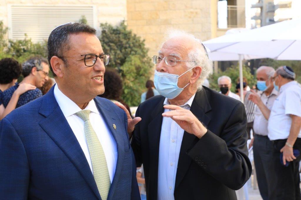 הכרזת שם רחוב על שם פרופ' זאב בן־חיים