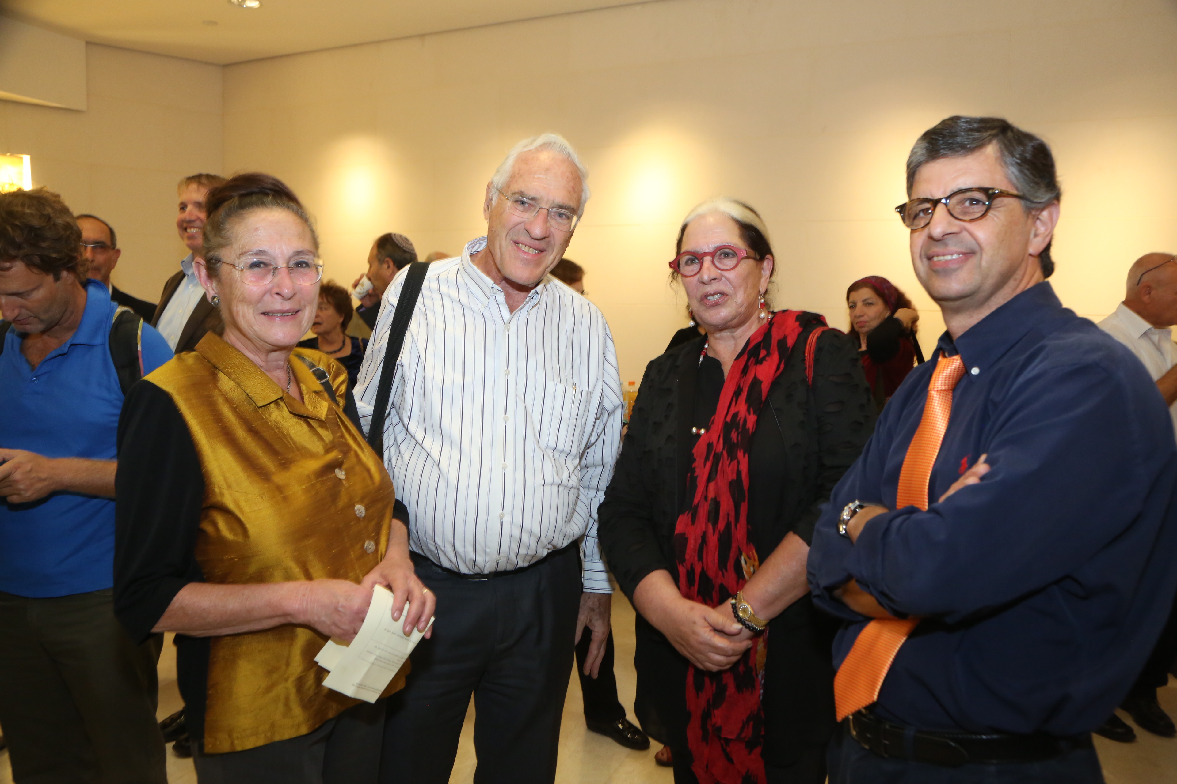 ד"ר יורם מערבי, טליה זאבי, פרופ' צבי גימון ,רותי גימון,